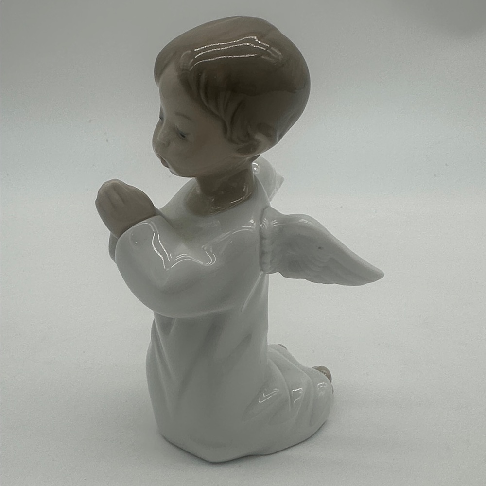 LLADRO Praying Angel Child #4538 Figurine Made In Spain